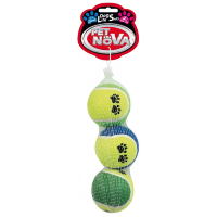 Теннисные мячи с принтом Pet Nova 6 см 3 шт