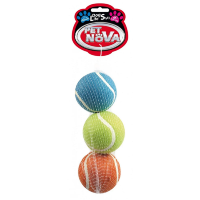 Теннисные мячи Pet Nova 6 см 3 шт