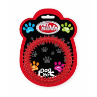 Игрушка для собак Кольцо DentRing Pet Nova 12.5 cм красный - Купить Игрушка для собак Кольцо DentRing Pet Nova 12.5 cм красный