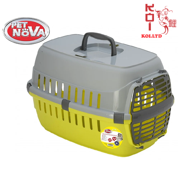 Переноска для собак Pet Nova Comfortrans 48.5х32.3х30.1 см желтый