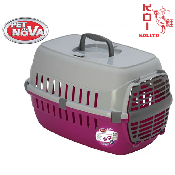 Переноска для собак Pet Nova Comfortrans 48.5х32.3х30.1 см розовый