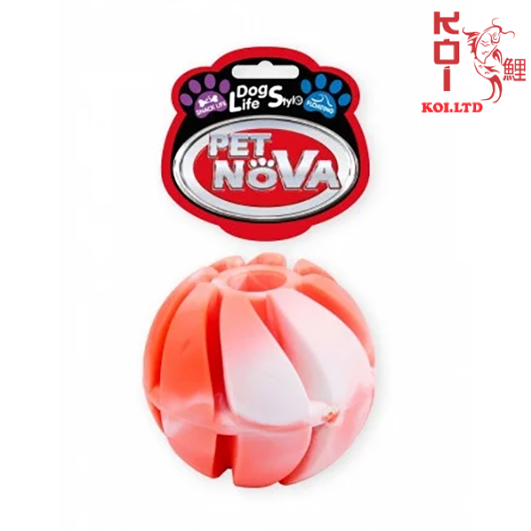Игрушка для собак Мяч каучуковый SnackBall Vannila Pet Nova 6 см (L)
