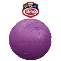 Игрушка для собак Диск резиновый Pet Nova 22 см Фиолетовый