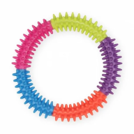Игрушка для собак Pet Nova Кольцо для зубов 15 см многоцветный - Качественная Игрушка для собак Pet Nova Кольцо для зубов 15 см многоцветный