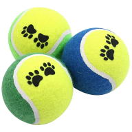 Теннисные мячи с принтом Pet Nova 6 см 3 шт - Качественные Теннисные мячи с принтом Pet Nova 6 см 3 шт