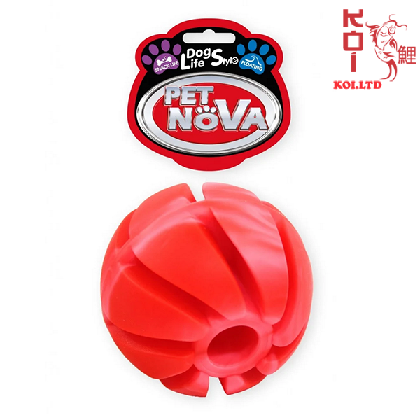 Игрушка для собак Мяч каучуковый SnackBall Vannila Pet Nova 7 см (XL)
