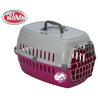 Переноска для собак Pet Nova Securetrans 48.5х32.3х30.1 см розовый